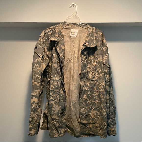 Mens Digital Army pattern light jacket - Picture 1 of 2